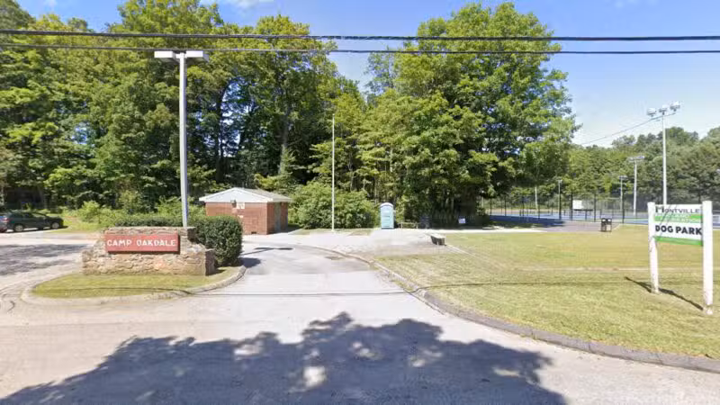 Camp Oakdale Dog Park, Pickleball, and Tennis Court Parking Lot - Oakdale, CT