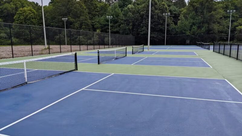 Camp Oakdale Dog Park, Pickleball, and Tennis Court Parking Lot - Oakdale, CT