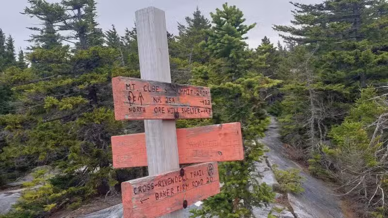 Mount Cube Trailhead - Orford, NH