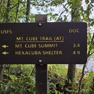 Mount Cube Trailhead - Orford, NH