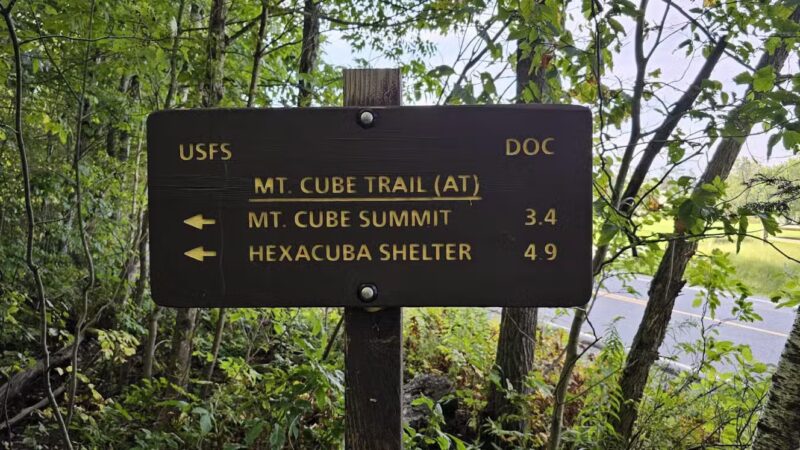 Mount Cube Trailhead - Orford, NH