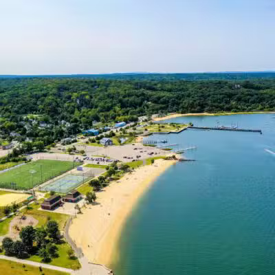 Theodore Roosevelt Memorial Park Beach - Oyster Bay, NY