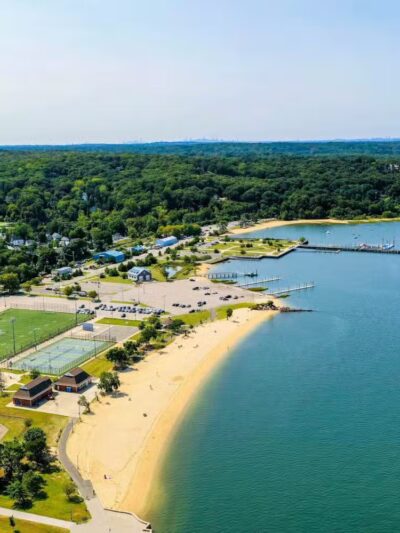 Theodore Roosevelt Memorial Park Beach - Oyster Bay, NY