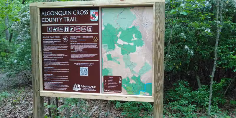 Algonquin Cross County Trail (Trailhead) - Pocomoke City, MD