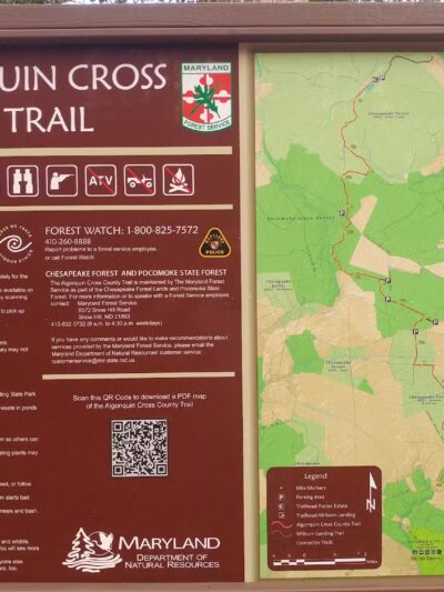 Algonquin Cross County Trail (Trailhead) - Pocomoke City, MD