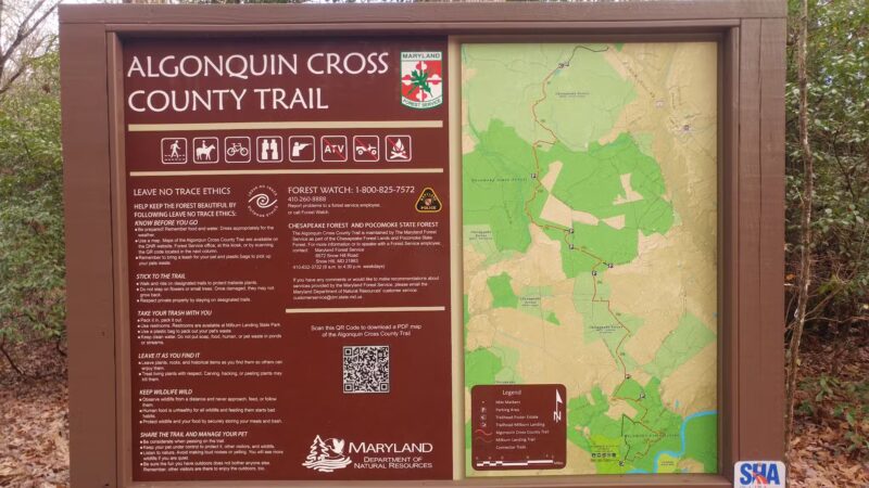 Algonquin Cross County Trail (Trailhead) - Pocomoke City, MD