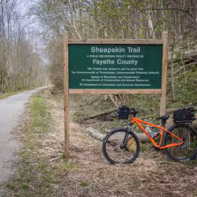 Sheepskin Trail Trailhead - Point Marion, PA