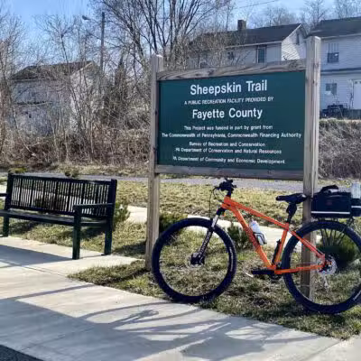 Sheepskin Trail Trailhead - Point Marion, PA