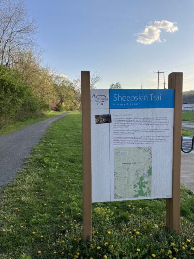 Sheepskin Trail Trailhead - Point Marion, PA