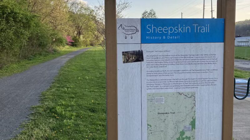 Sheepskin Trail Trailhead - Point Marion, PA