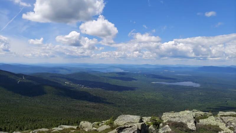 Appalachian Trail Piazza Rock Trail Head at Main St, ME Rt 4 - Rangeley, ME