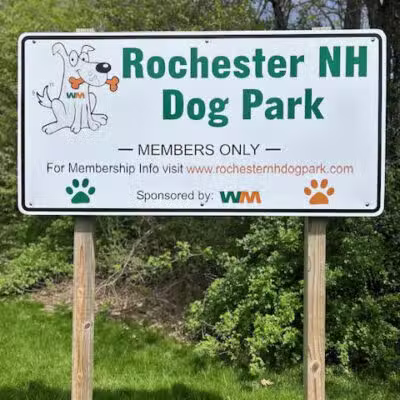 Rochester NH Dog Park (Private, Members-Only with paid membership and license information) - Rochester, NH