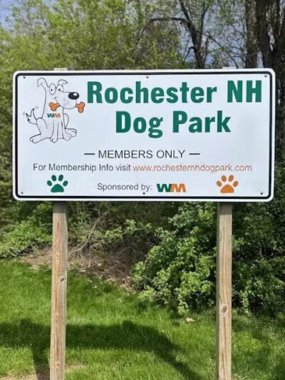 Rochester NH Dog Park (Private, Members-Only with paid membership and license information) - Rochester, NH