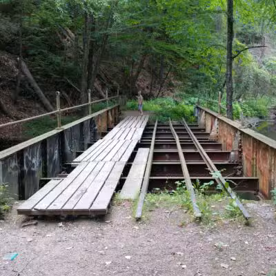 Rocky Glen State Park Scenic Reserve - Sandy Hook, CT
