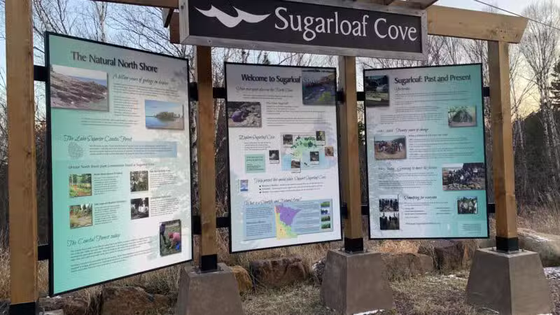 Sugarloaf Cove Nature Center - Schroeder, MN