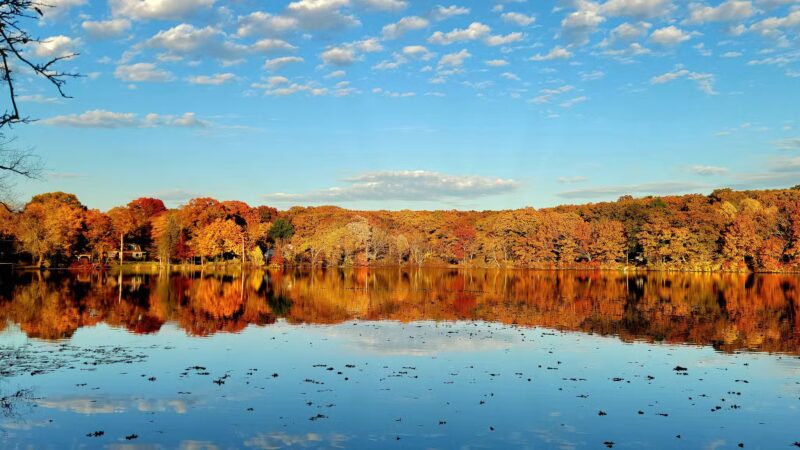 Jordan Pond Walking Trail - Shrewsbury, MA