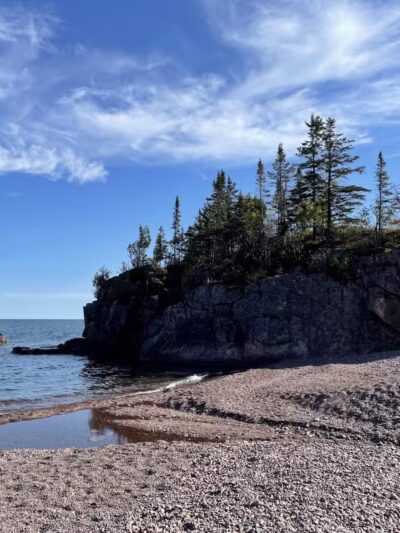 Black Beach - Silver Bay, MN