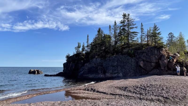 Black Beach - Silver Bay, MN