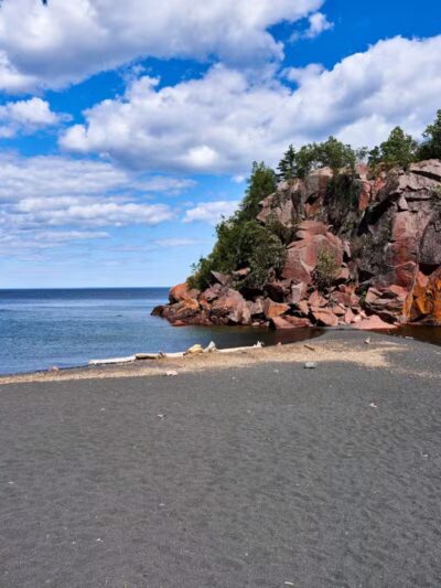 Black Beach - Silver Bay, MN
