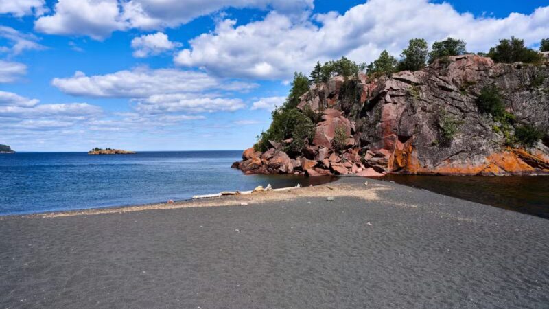 Black Beach - Silver Bay, MN