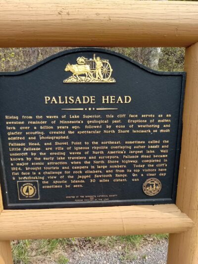 Palisade Head Trailhead and Parking - Silver Bay, MN