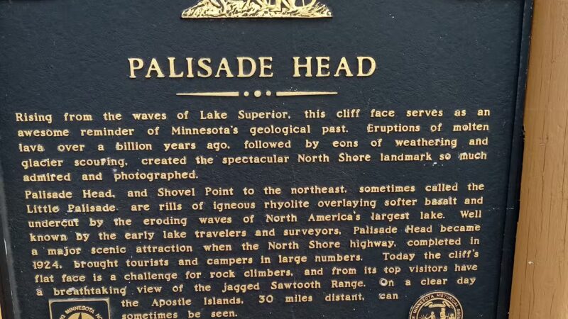 Palisade Head Trailhead and Parking - Silver Bay, MN