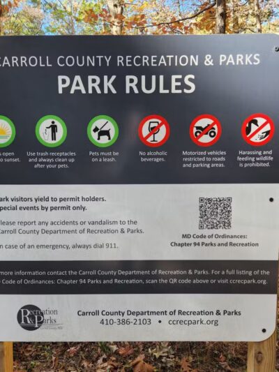 Trailhead at Piney Run Lake - Sykesville, MD