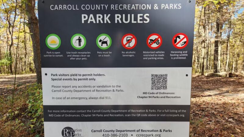Trailhead at Piney Run Lake - Sykesville, MD
