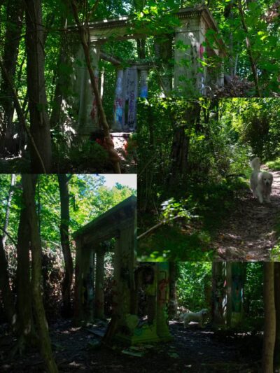 The Ruins of Zog I, Muttontown Preserve, Muttontown, NY - Syosset, NY