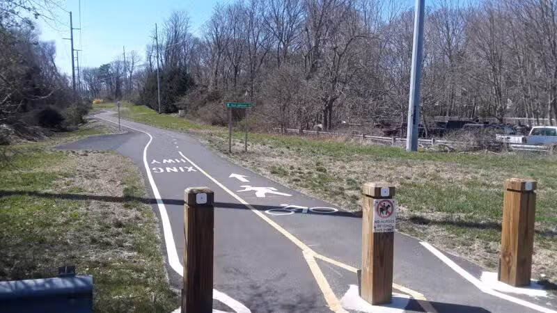 North Shore Rail Trail - Wading River, NY