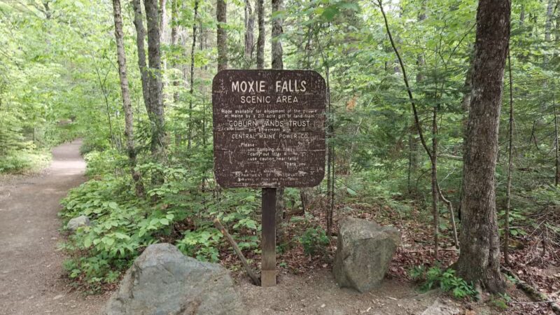 Moxie Falls Trailhead & Parking - West Forks, ME