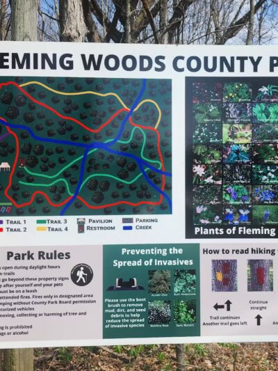 Fleming Woods County Park - West Lebanon, IN