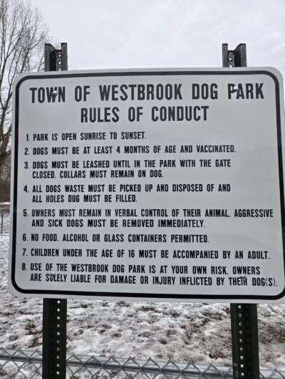 Westbrook Dog park - Westbrook, CT