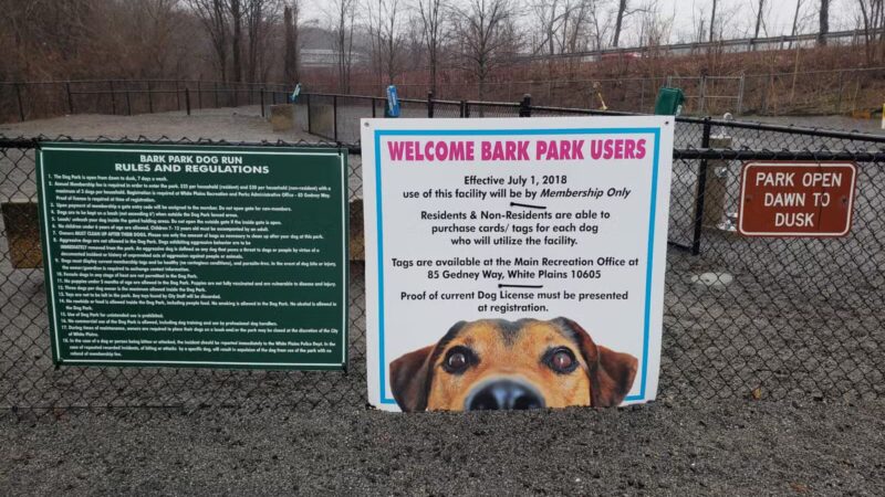 Bark Park - Off-Leash Dog Run for Members Only - White Plains, NY