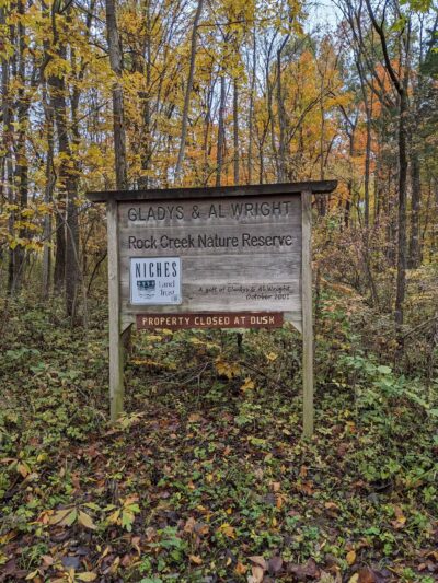 Rock Creek Nature Preserve - Williamsport, IN