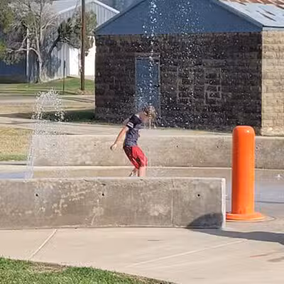 Wilson Spray Park - Wilson, KS