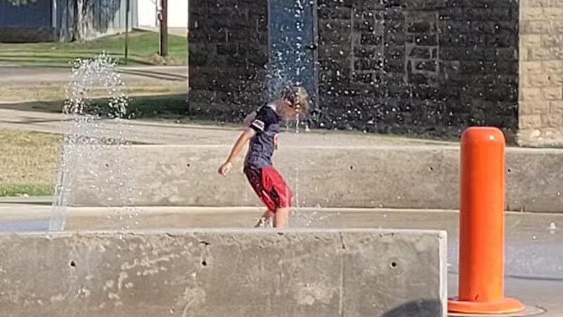 Wilson Spray Park - Wilson, KS