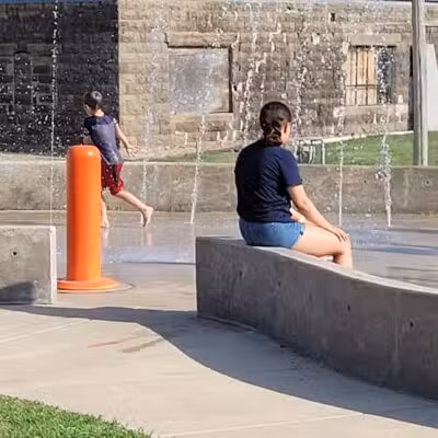 Wilson Spray Park - Wilson, KS
