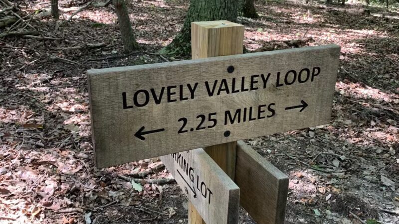 Lovely Valley Loop Hiking Trail - Wirtz, VA
