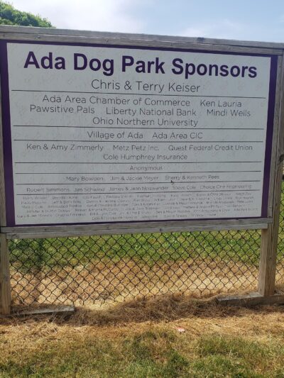 Ada Dog park - Ada, OH