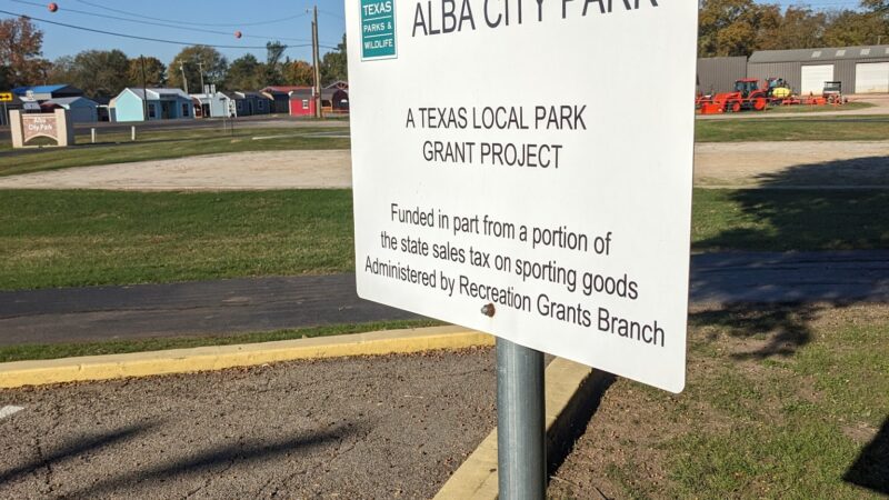Alba City Park - Alba, TX