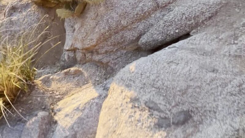 Granite Face on Whitewash Trail - Albuquerque, NM