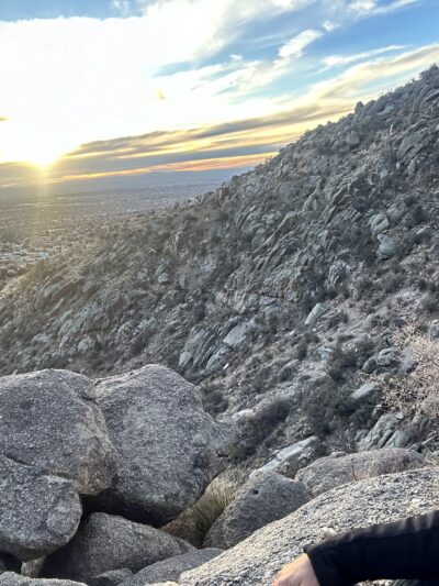 Granite Face on Whitewash Trail - Albuquerque, NM