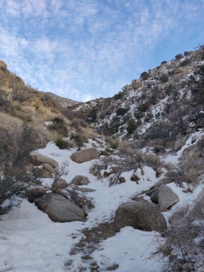 Granite Face on Whitewash Trail - Albuquerque, NM