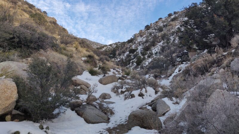 Granite Face on Whitewash Trail - Albuquerque, NM