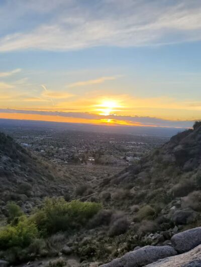 Granite Face on Whitewash Trail - Albuquerque, NM