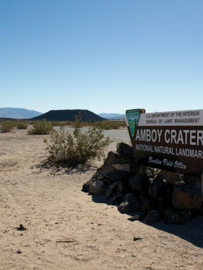 Amboy Crater Parking Lot and Trailhead - Amboy, CA