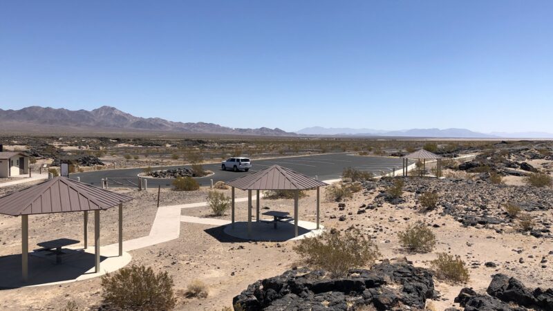 Amboy Crater Parking Lot and Trailhead - Amboy, CA