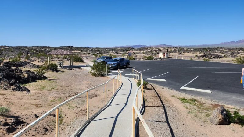 Amboy Crater Parking Lot and Trailhead - Amboy, CA