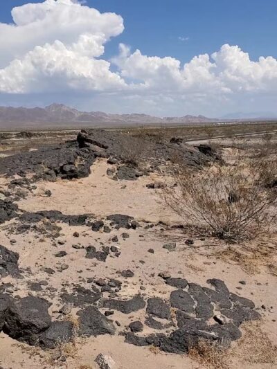 Amboy Crater Parking Lot and Trailhead - Amboy, CA